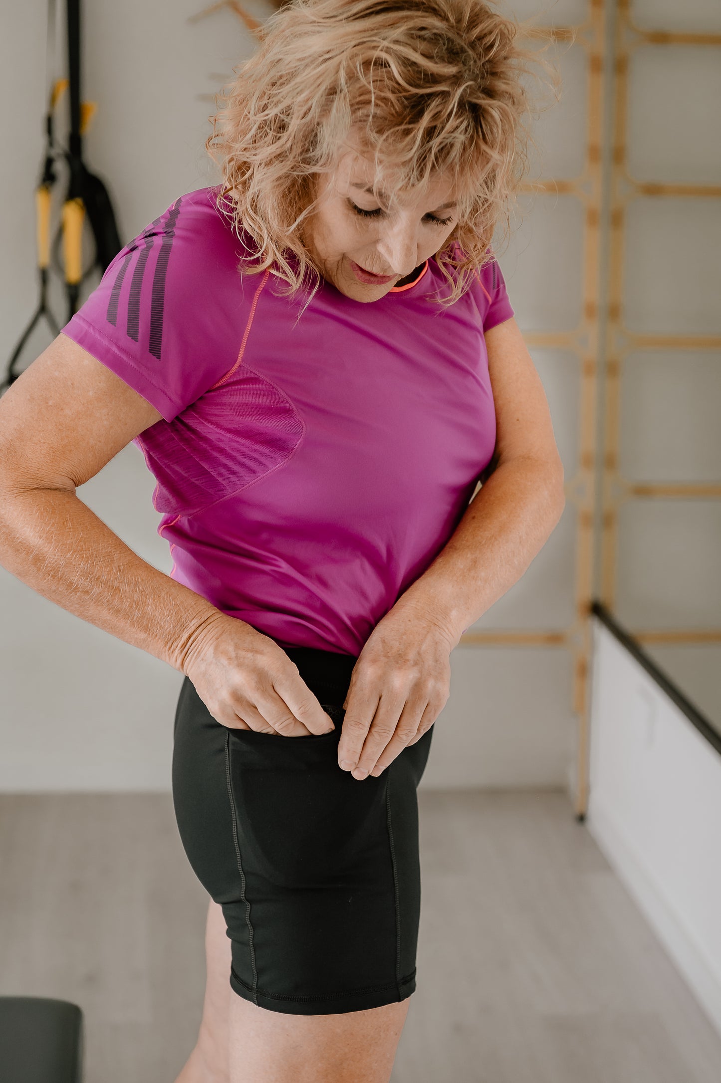 Women's Active Shorts + Shields Set
