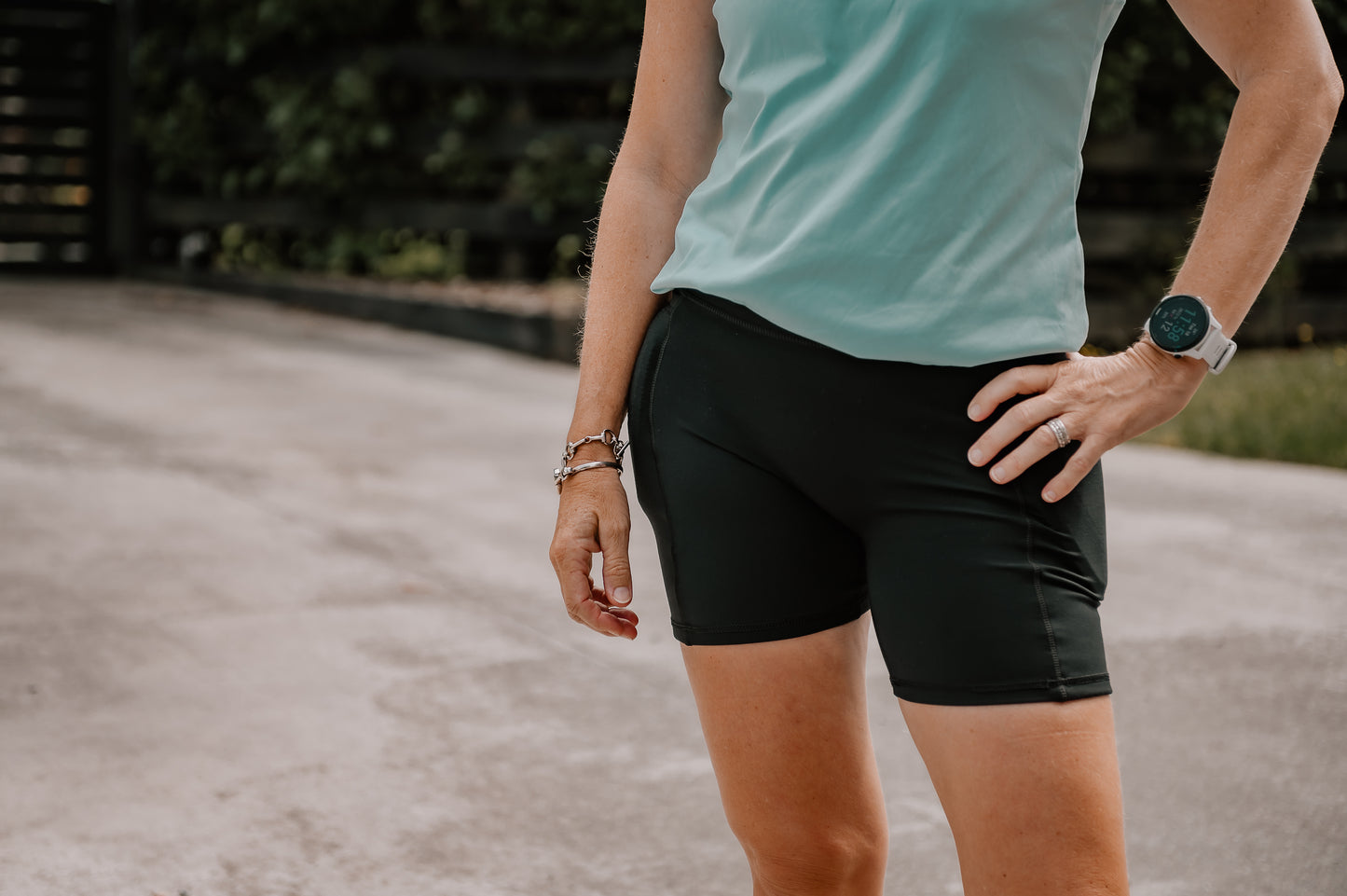 Women's Active Shorts + Shields Set